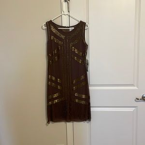 Patra 1920’s Style Midlength Sleeveless Dress. Sz 8